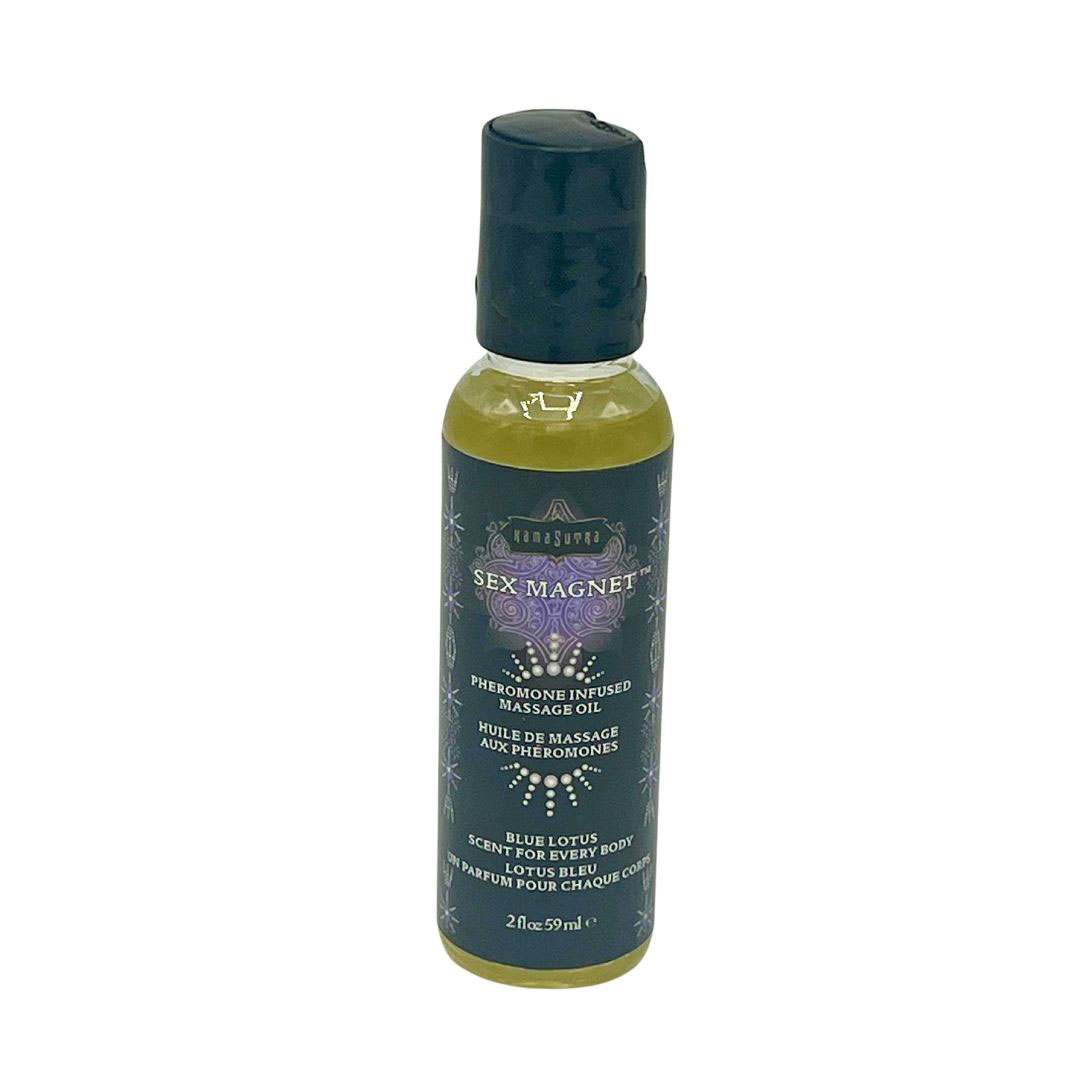 Kama Sutra - Sex Magnet Blue Lotus Pheromone Massage Oil 2 Fl - Bath & Body
