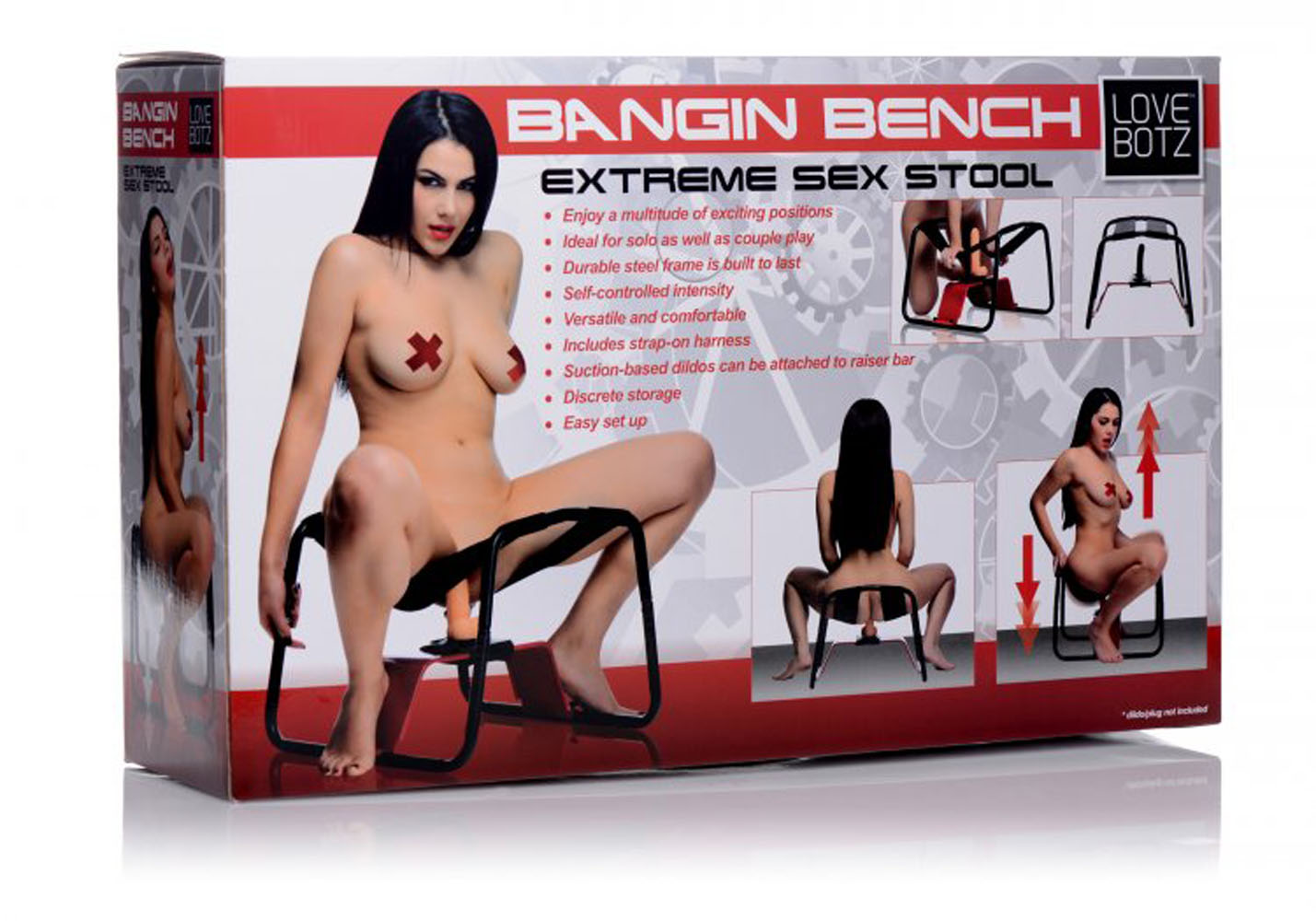 XR Brands - Bangin Bench Extreme Sex Stool - Bedroom Play Gear