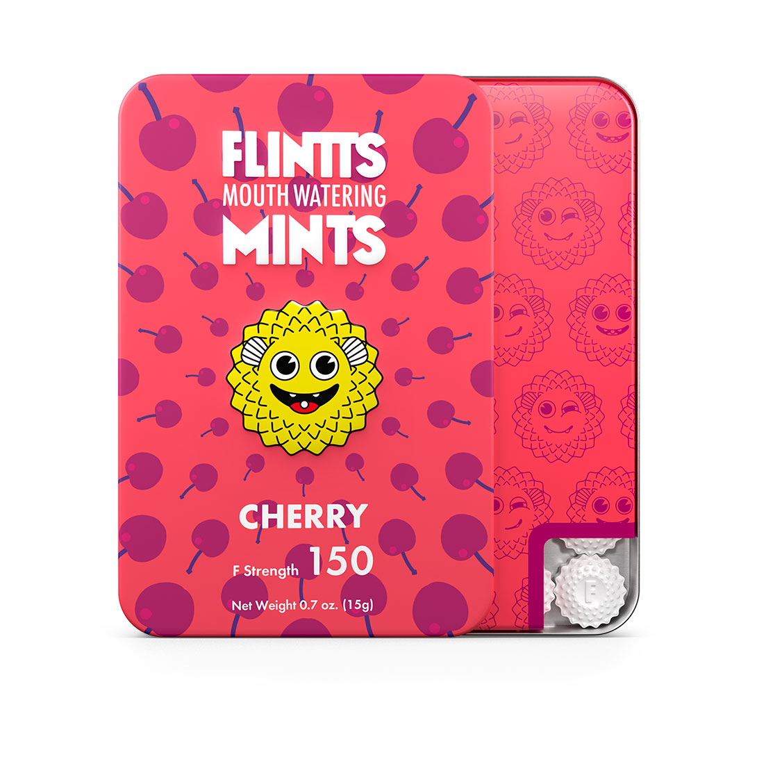 Flintts Mints - Flintts Mouth Watering Mints Cherry - F-Strength 150 - Lubricants, Creams & Glides