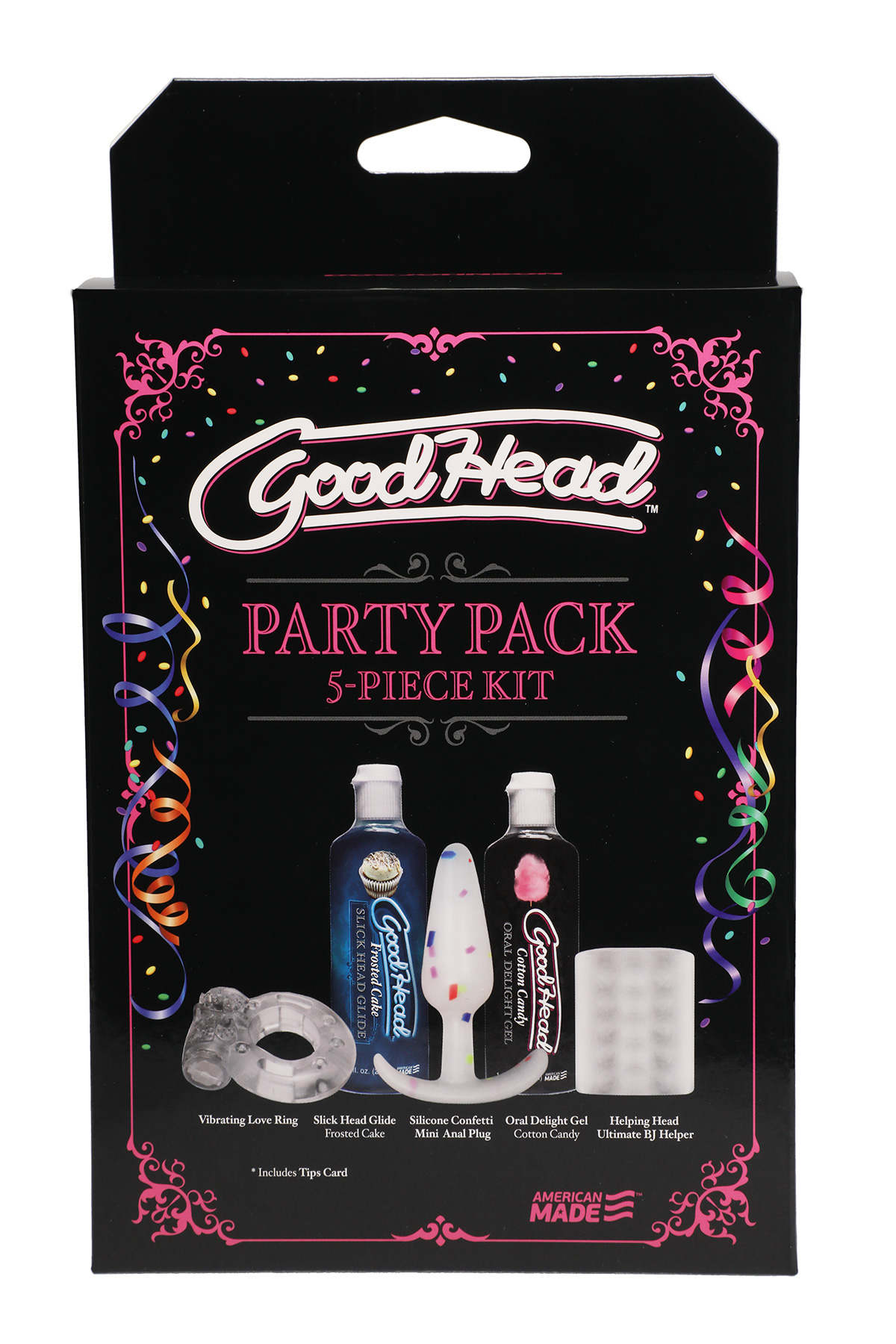 Doc Johnson - Goodhead - Party Pack - 5 Piece Kit - Anal Toys & Stimulators