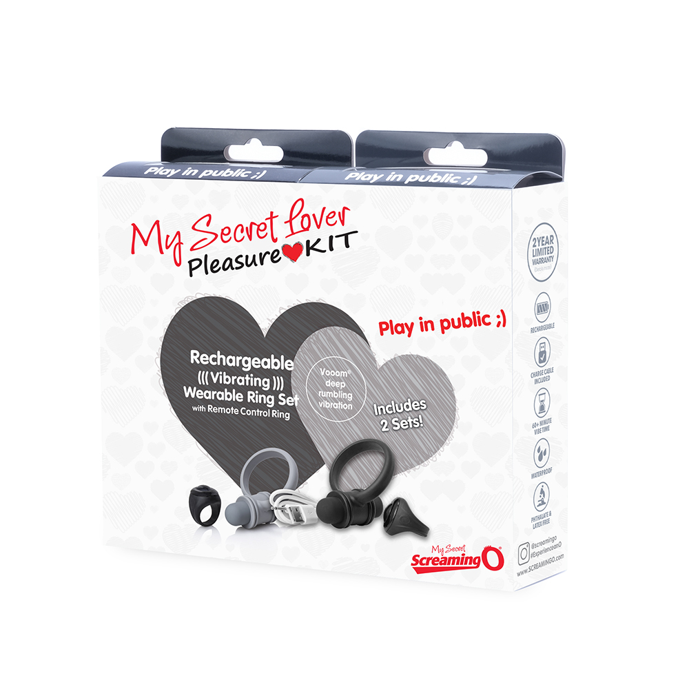 Screaming O - 2020 My Secret Lover Kit - Ring/ Ring - Holiday Items