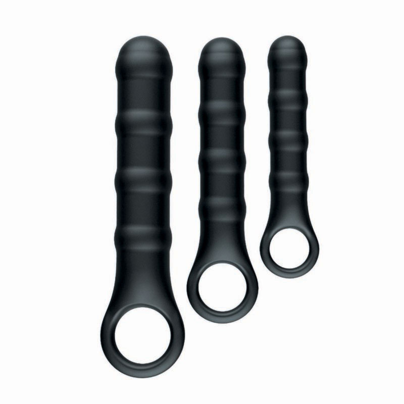 Nasstoys - Asssation Anal Wand Training Kit - Black - Anal Toys & Stimulators