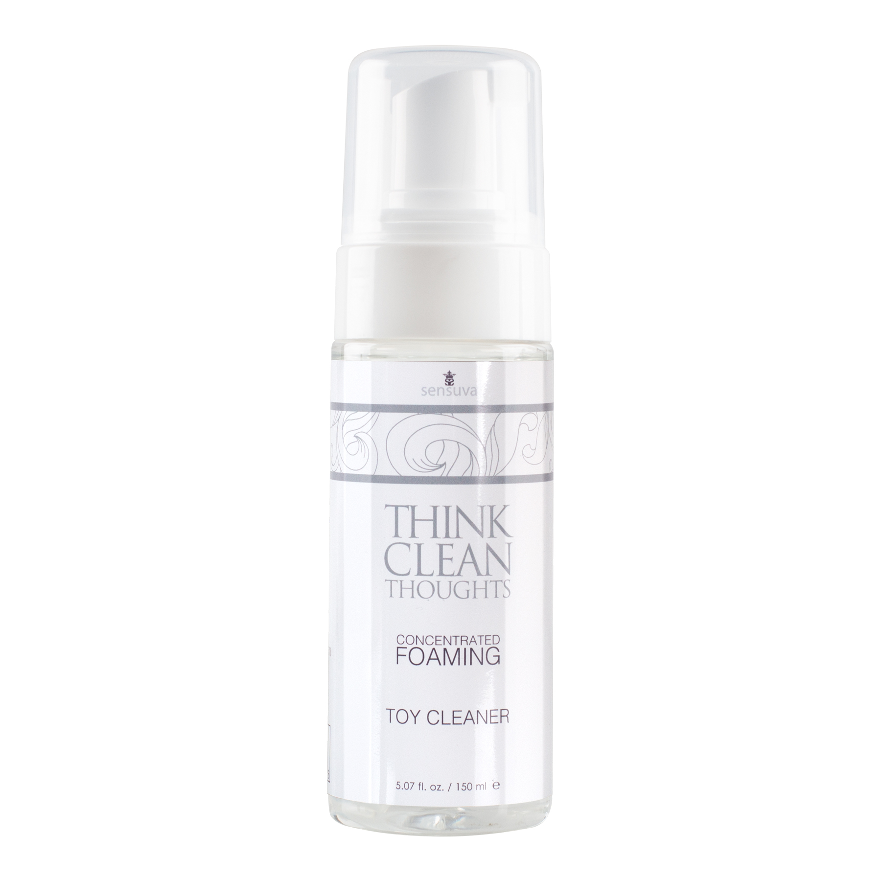 Sensuva - Think Clean Thoughts Foaming Toy Cleaner - 5.07 Fl. Oz. - Toy Cleaners