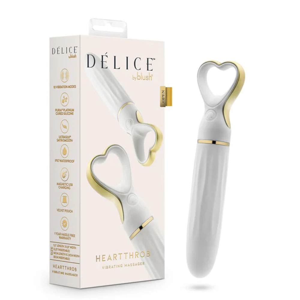 Blush - Delice Heartthrob White Bouquet - Vibrators - Silicone