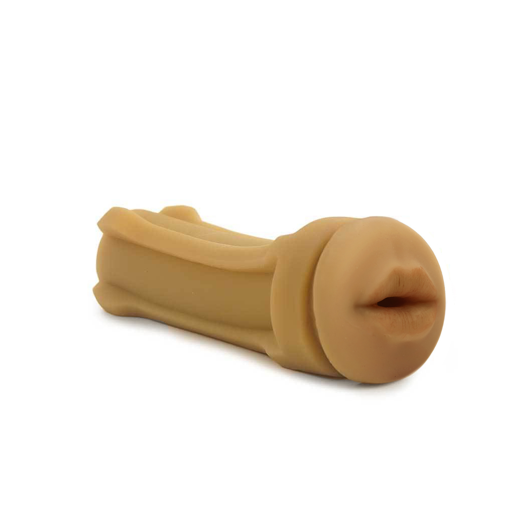 Global Novelties - Happy Ending Just Add Water Self-Lubricating Shower Stroker - Mouth - Masturbation Aids for Males - TPE/TPR/Elastomers