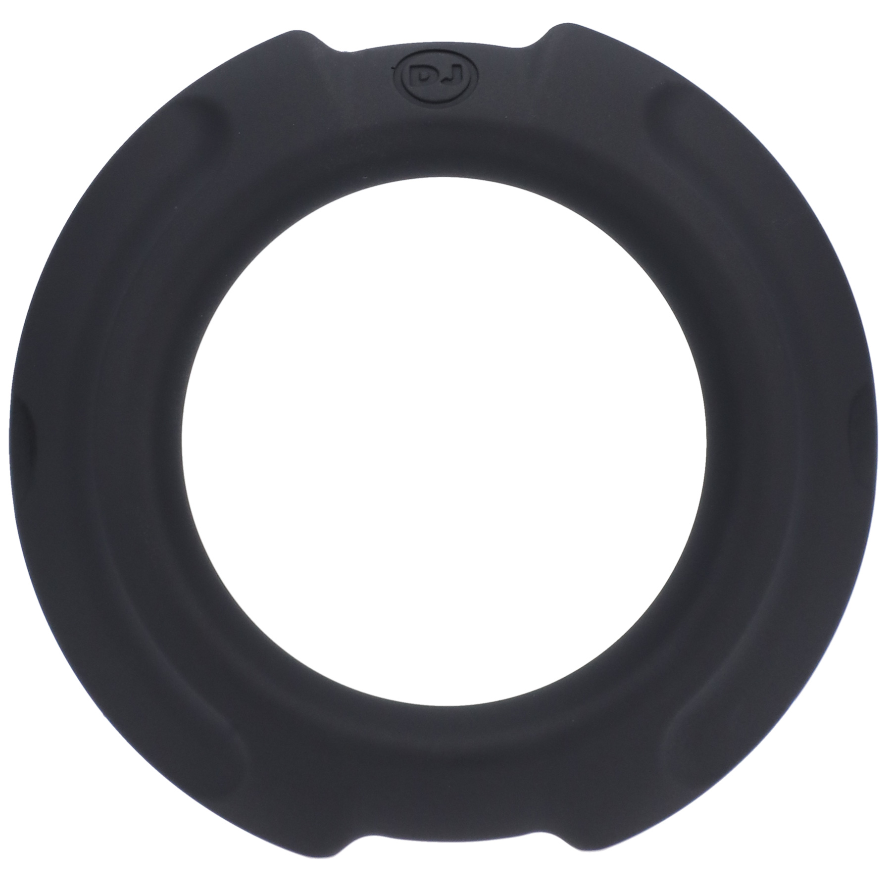 Doc Johnson OptiMALE FlexiSteel Silicone, Metal Core Cock Ring 43 mm Black