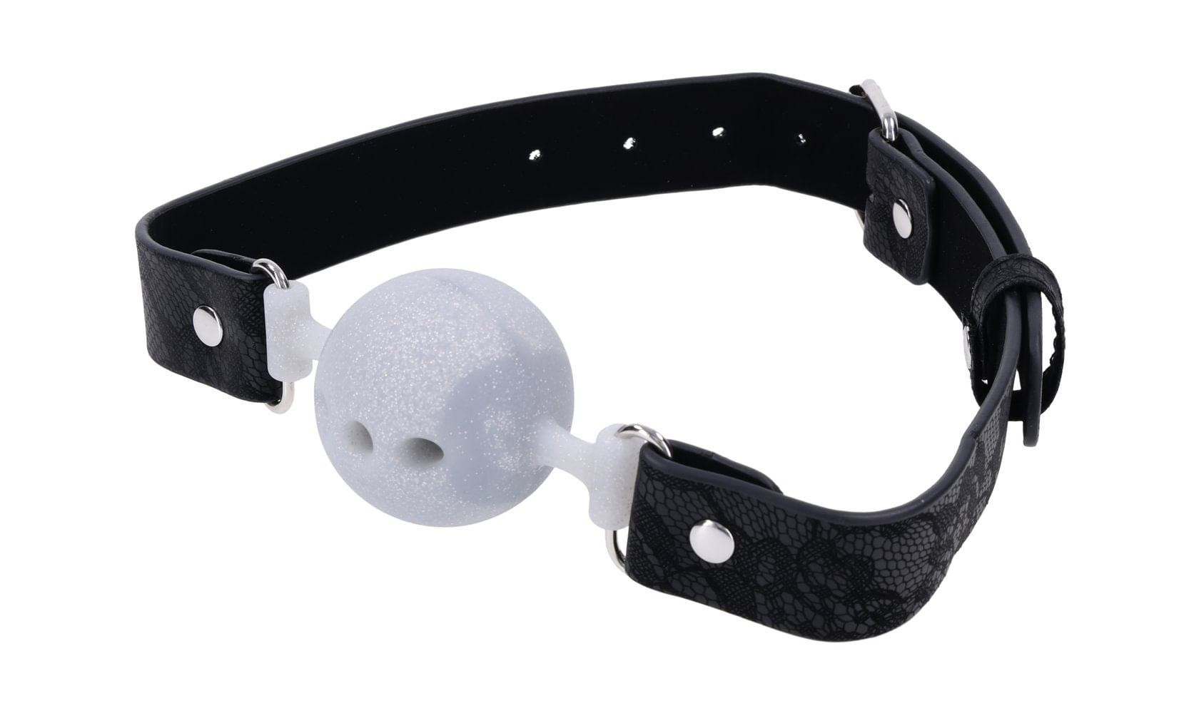 Sportsheets - Lace Silicone Breathable Ball Gag - Bondage & Fetish Toys