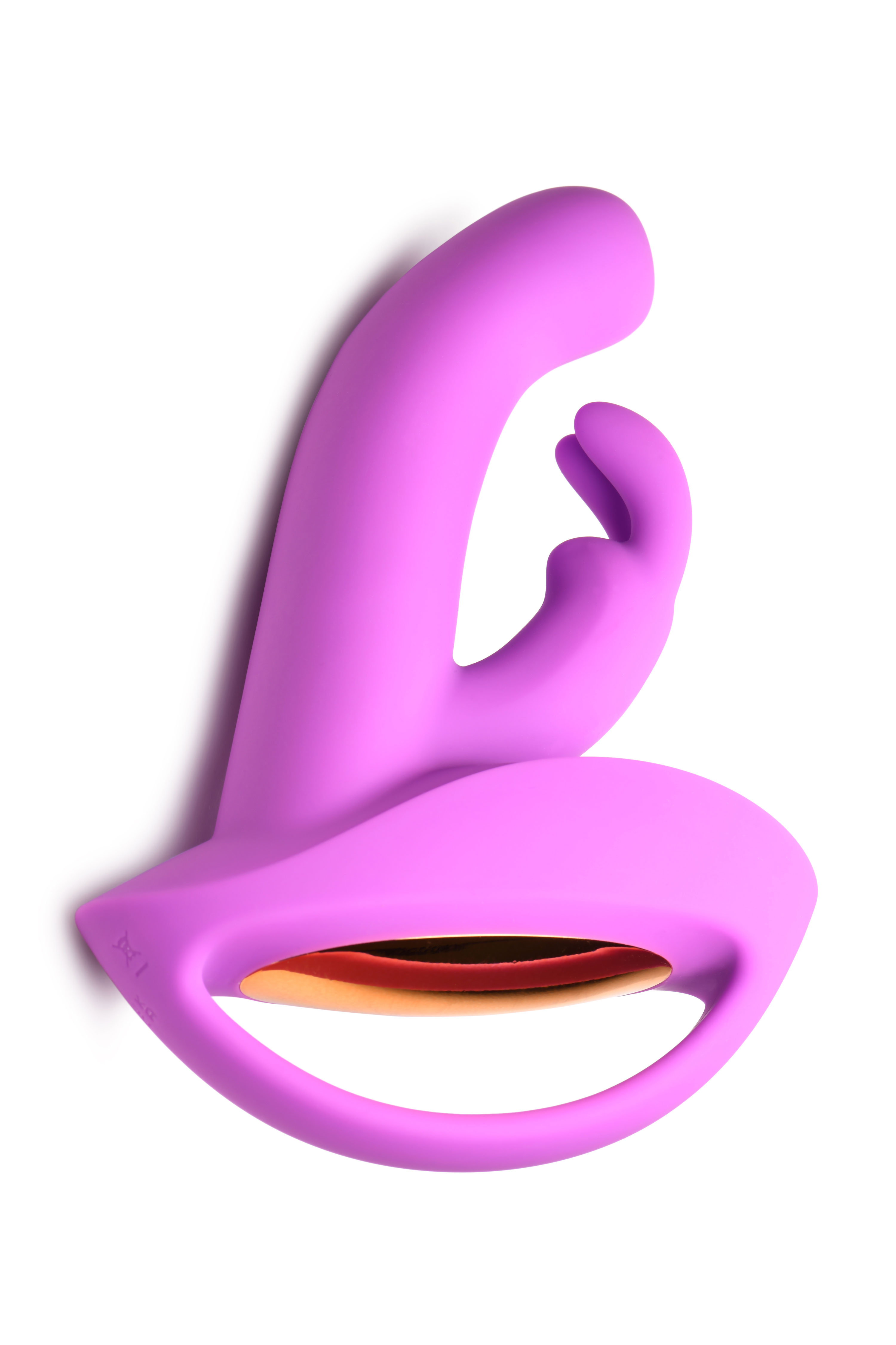 XR Brands - 10x Come Hither Rocket Silicone Vibrator - Purple - Vibrators