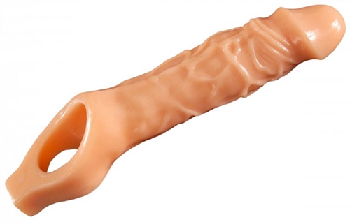 XR Brands - Mamba Cock Sheath Bulk - Flesh - Penis Extension & Sleeves