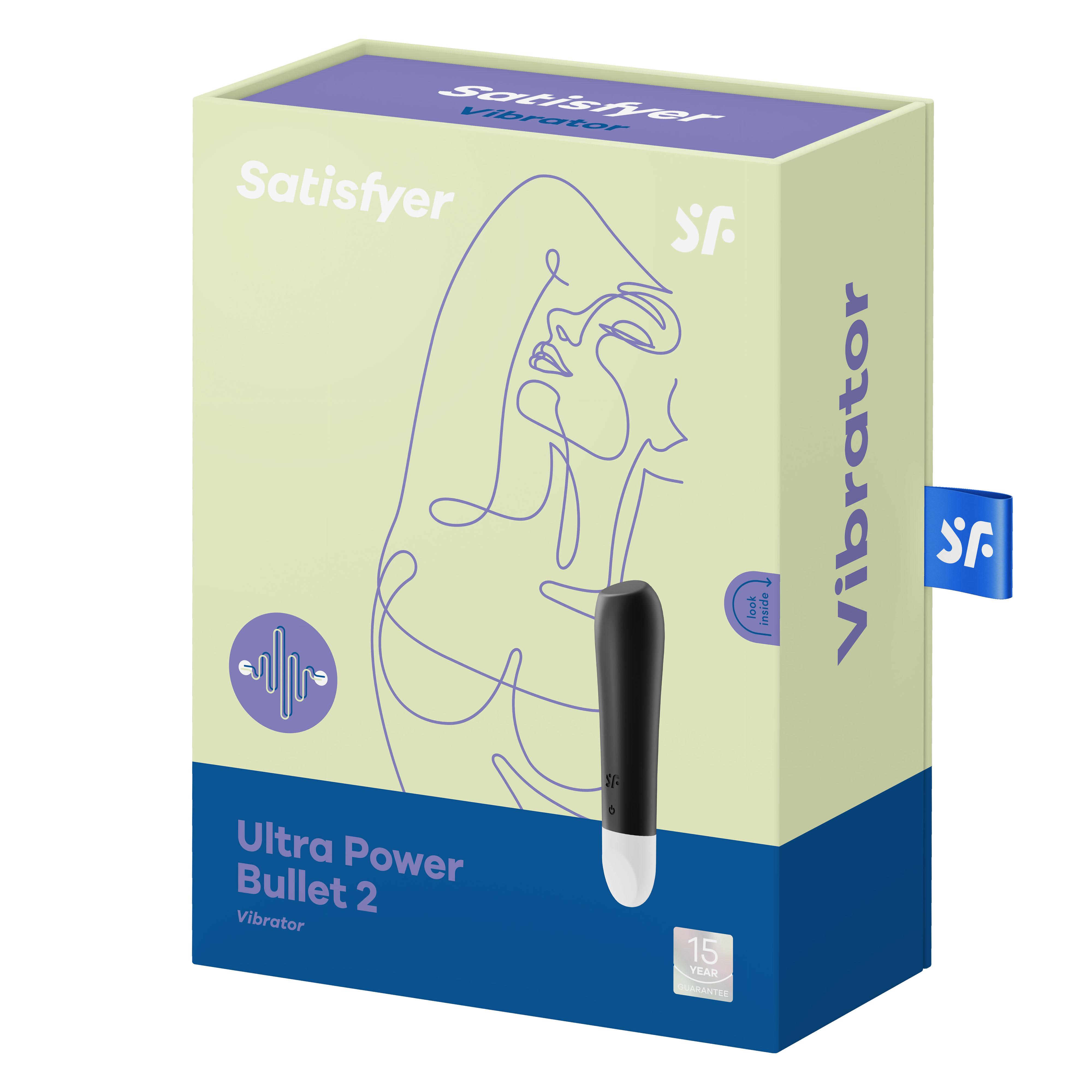 Satisfyer - Ultra Power Bullet 2 - Black - Clit Stimulators