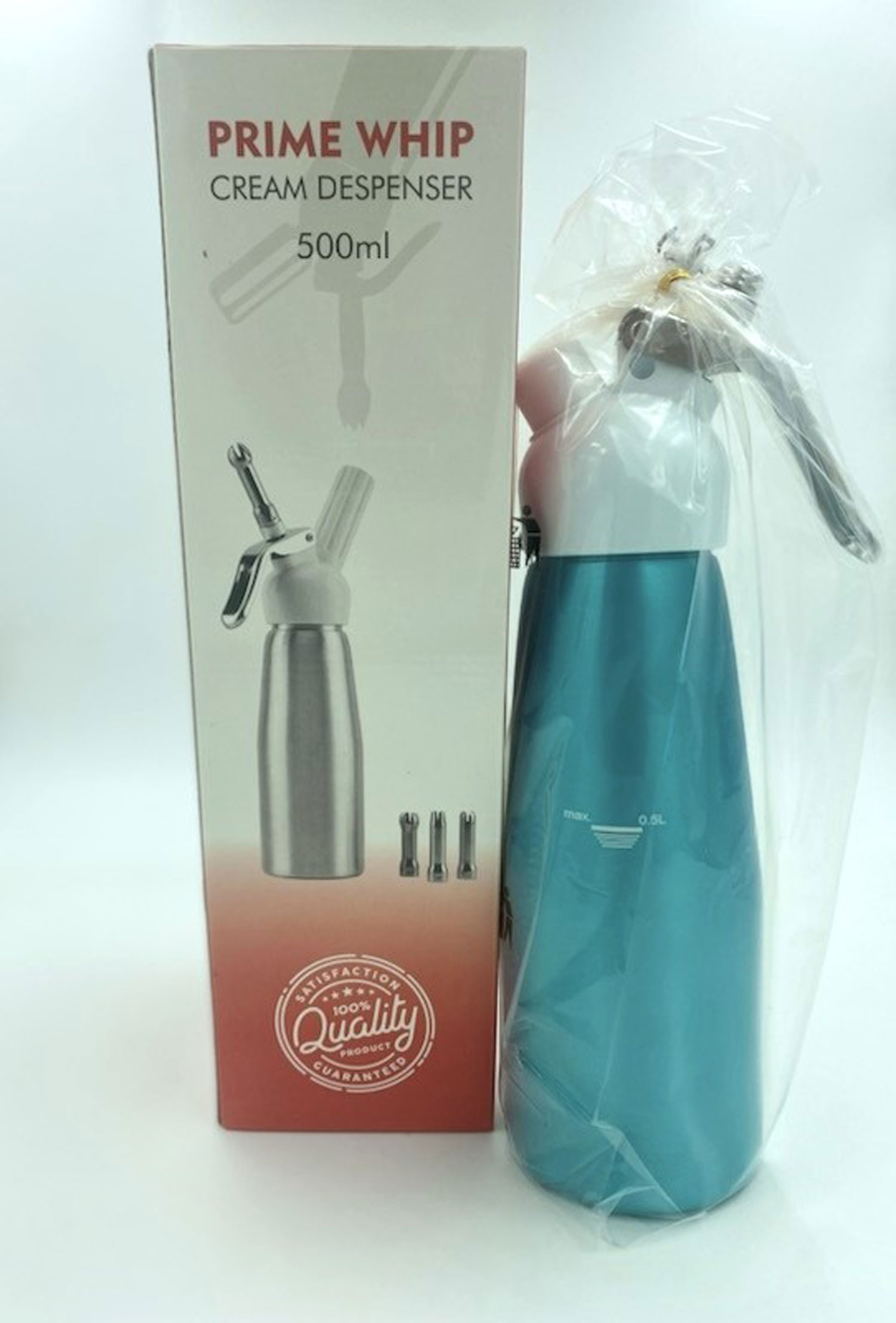 J.S. Marketing - Prime Whip Cream Despenser 500ml - Edible