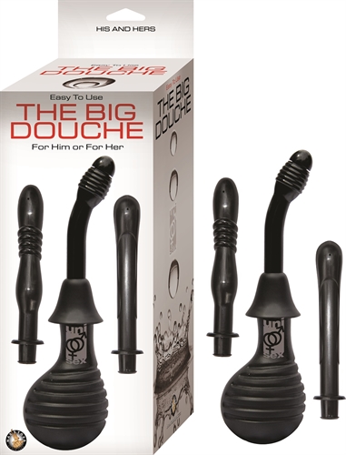 Nasstoys - The Big Douche - Black - Anal Toys & Stimulators