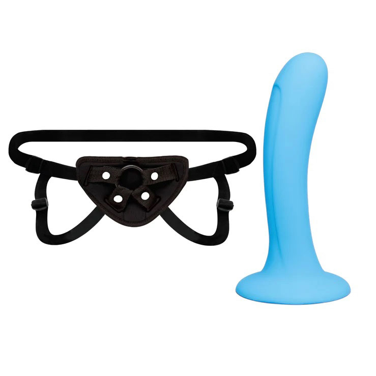 Electric Novelties - Lux Fetish My First Time Beginners Strap on and Pegging Set - Dildos & Dongs