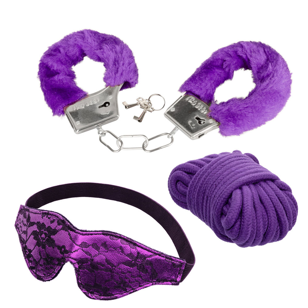 CalExotics - Pleasure Kits Indulgent Collection - Purple - Bondage & Fetish Toys