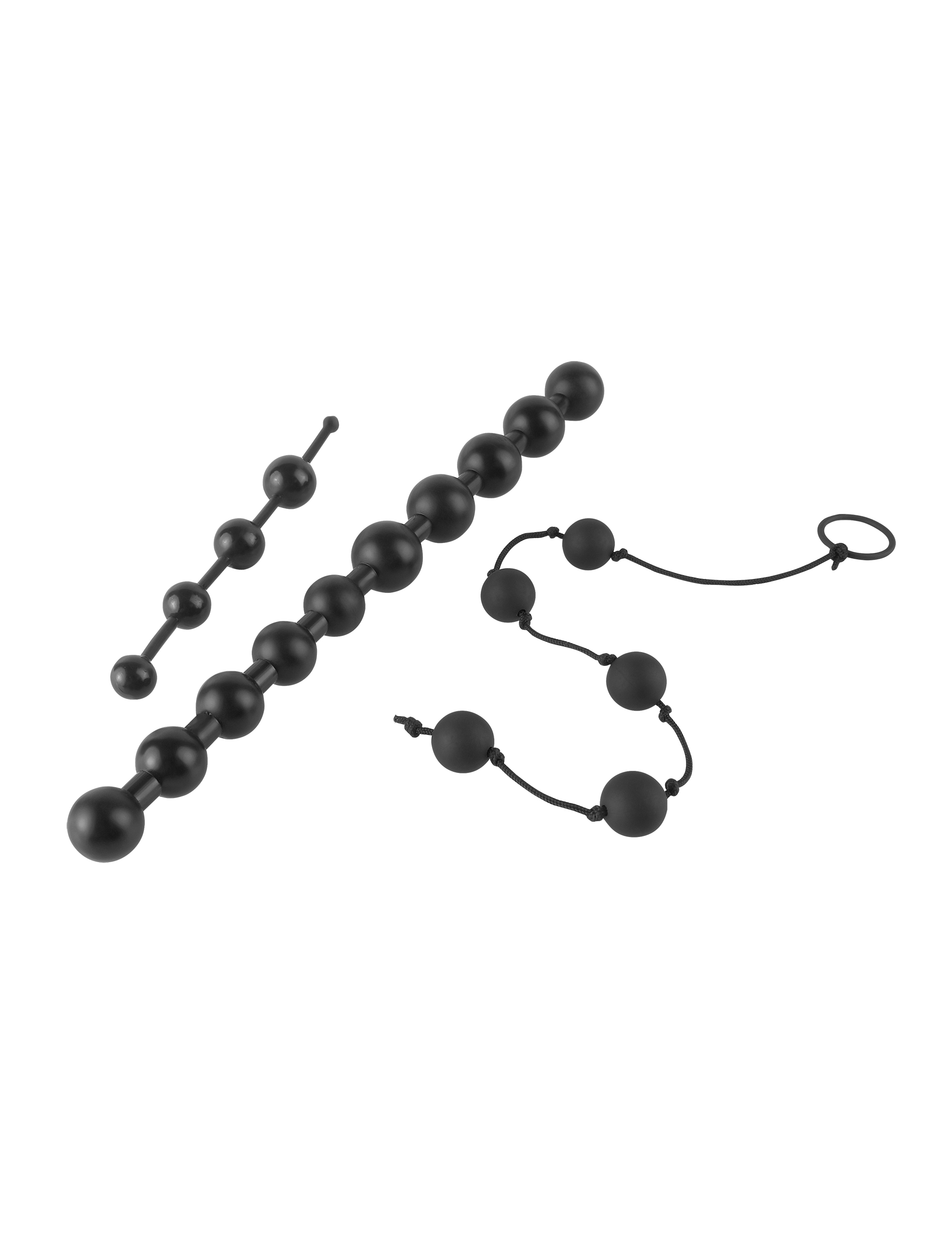 Pipedream - Anal Fantasy Collection Beginners Bead Kit - Black - Anal Toys & Stimulators
