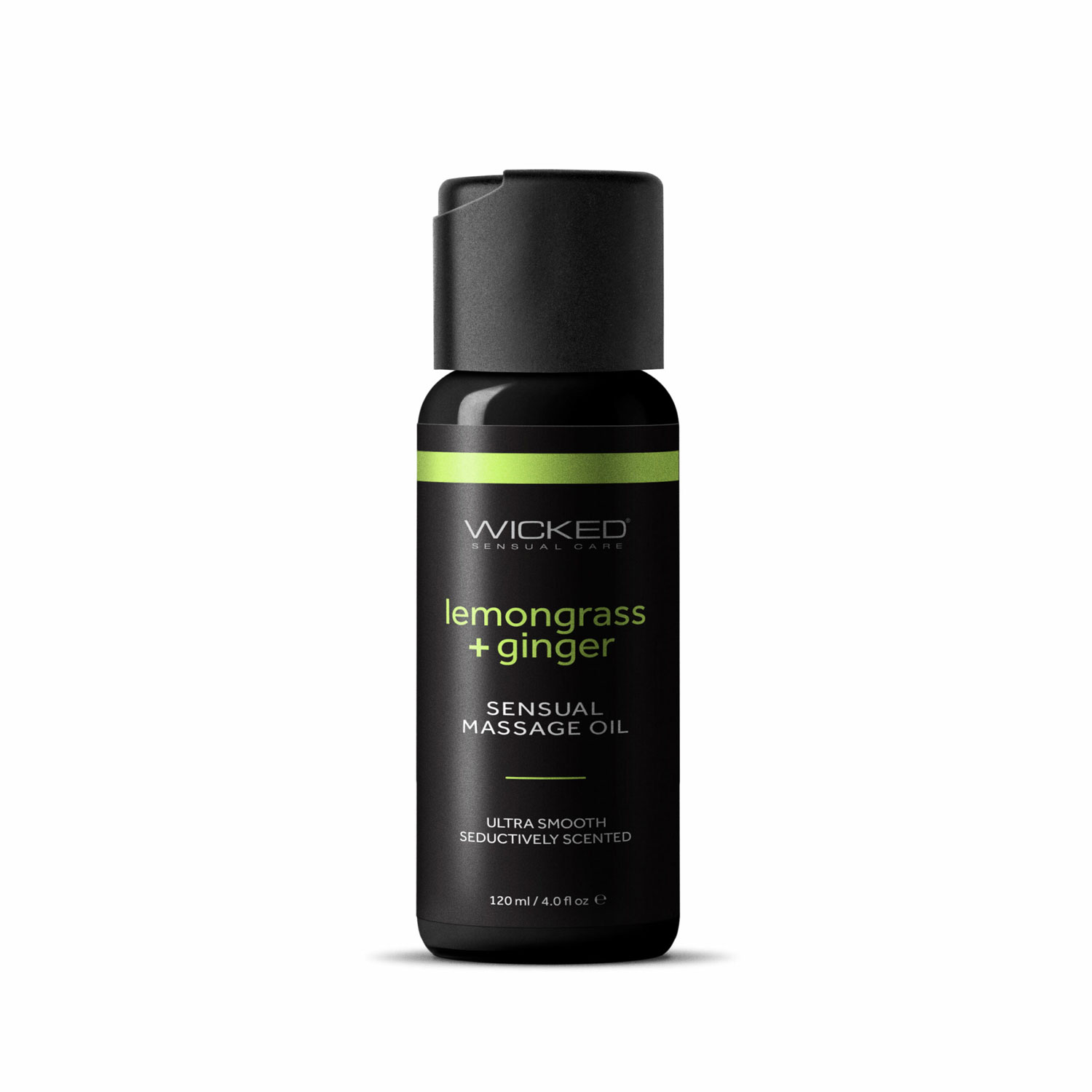 Wicked Wicked Lemongrass and Ginger Massage Oil 4 oz.