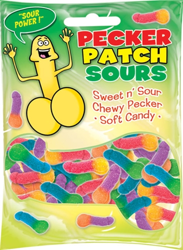 Hott Products - Pecker Patch Sour Gummies - Each - Edible