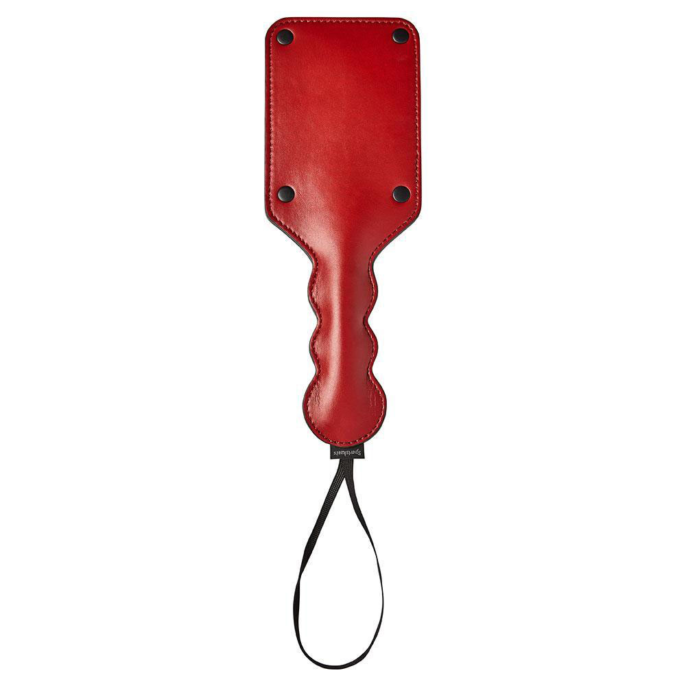 Sportsheets - Sportsheets Saffron Square Paddle Red - Bondage & Fetish Toys - Polyurethane
