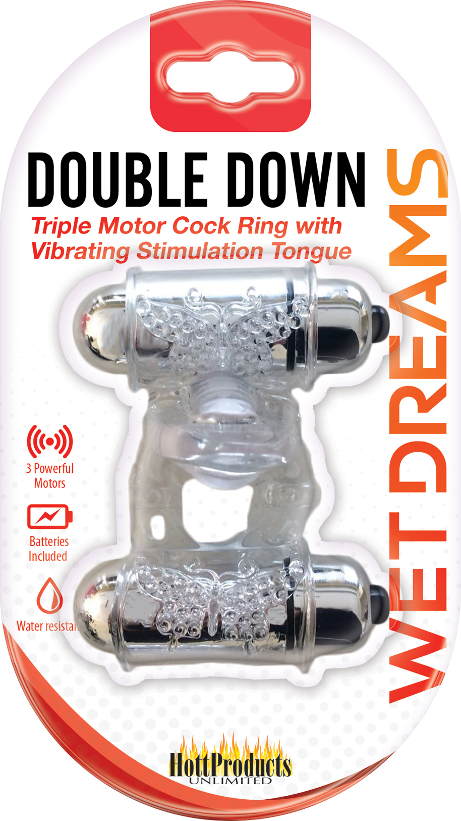 Hott Products - Wet Dreams - Double Down - Cockrings