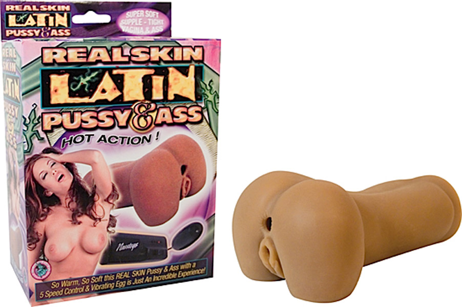 Nasstoys - Real Skin Latin Pussy and Ass - Masturbation Aids for Males