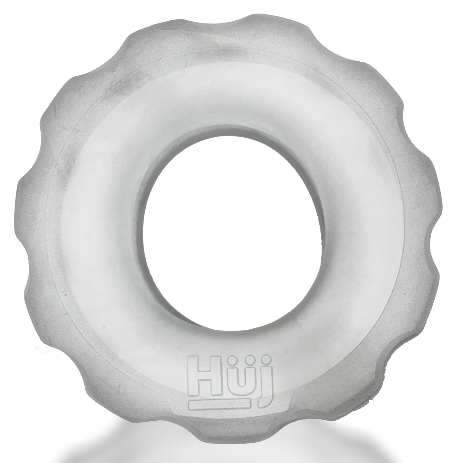 Oxballs - Hunkyjunk SuperHuj 3-Pack Cockrings Clear Ice - Cockrings - TPE/TPR/Elastomers