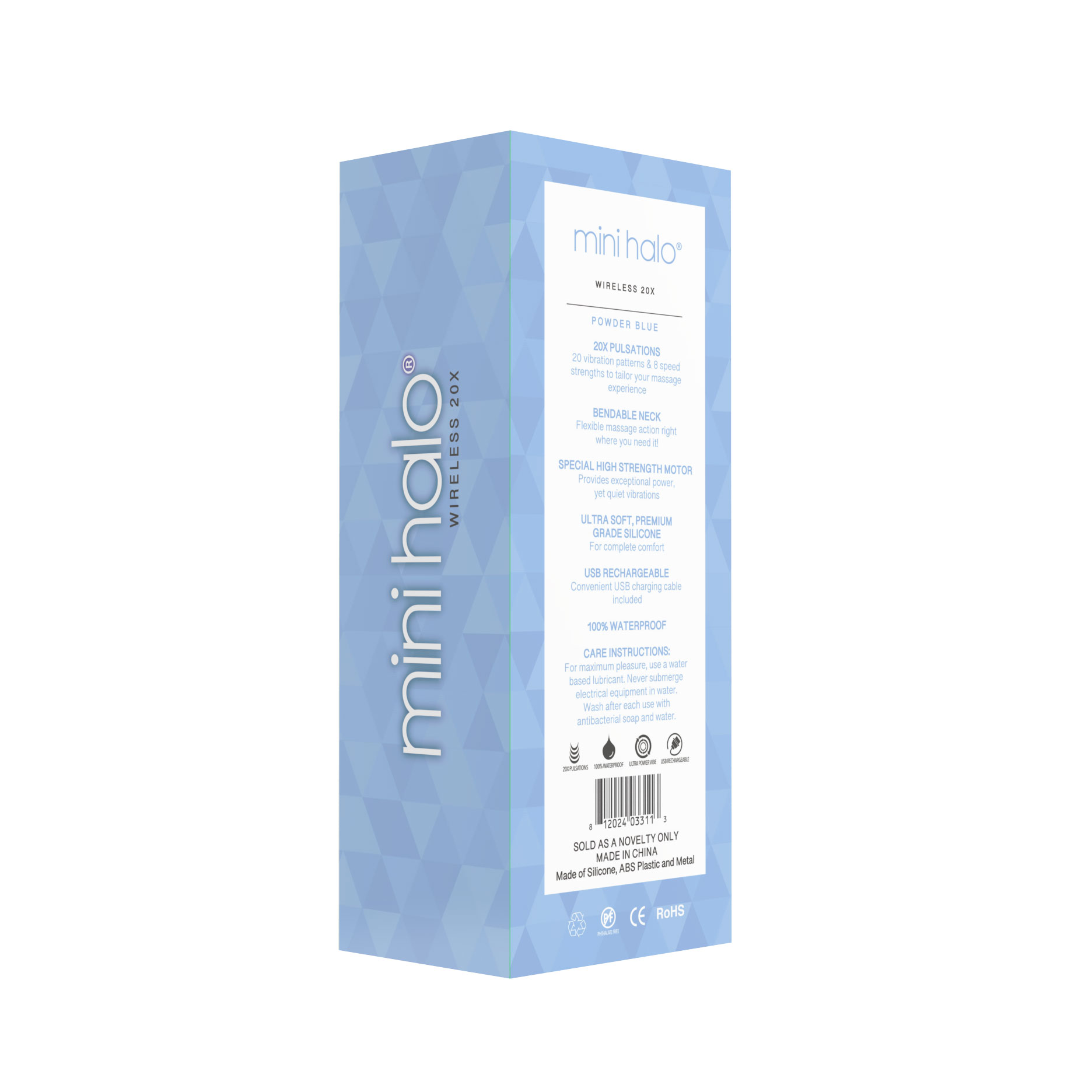 Viben - Mini Halo Powder Blue - Eco-Friendly