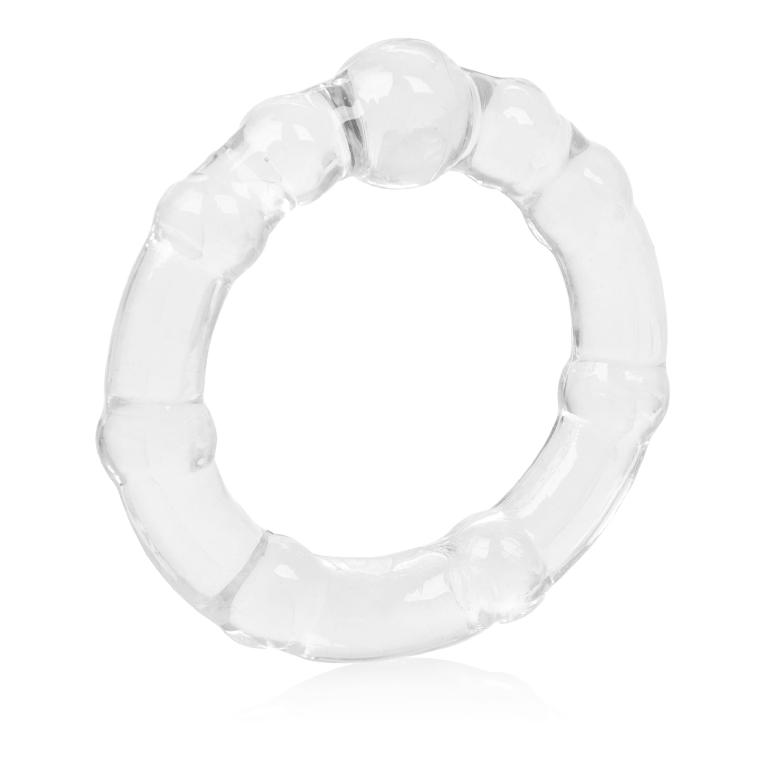 CalExotics - Island Rings - Clear - Cockrings