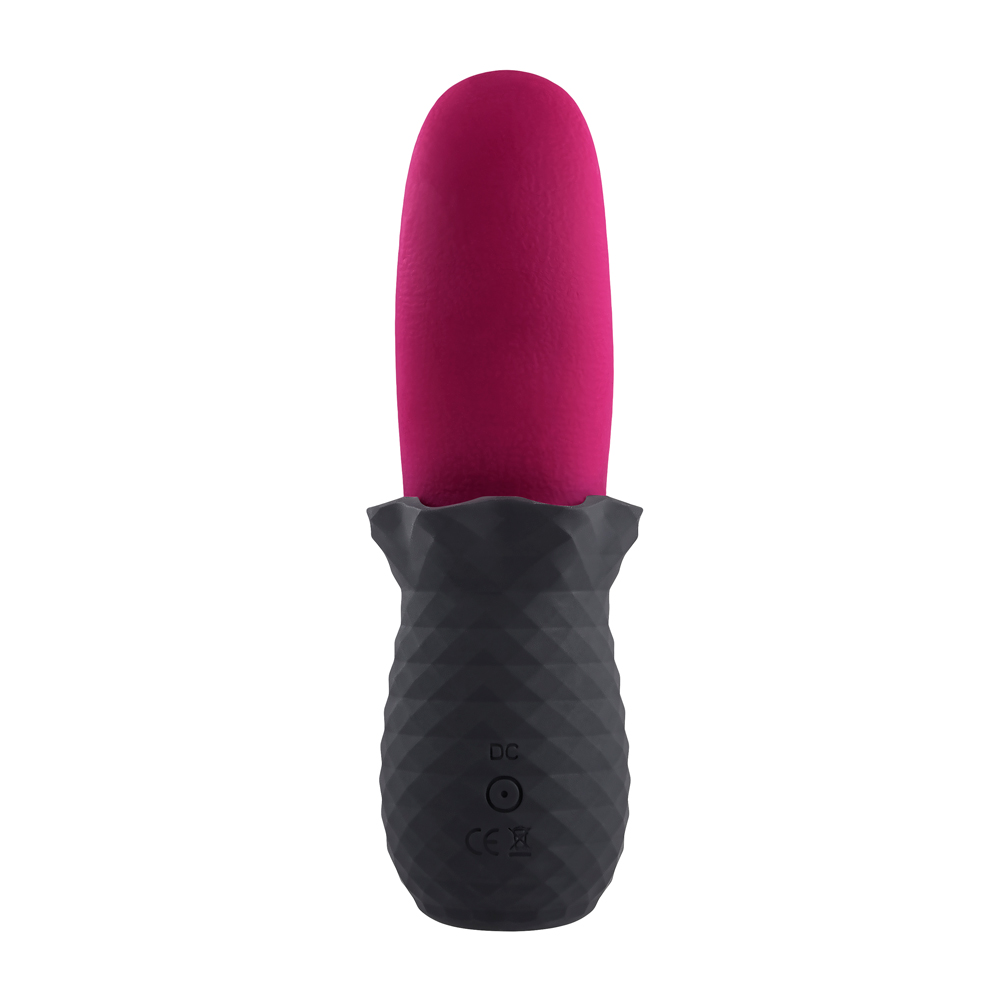 Selopa Selopa Tongue Teaser Vibe Rechargeable Silicone Pink Black