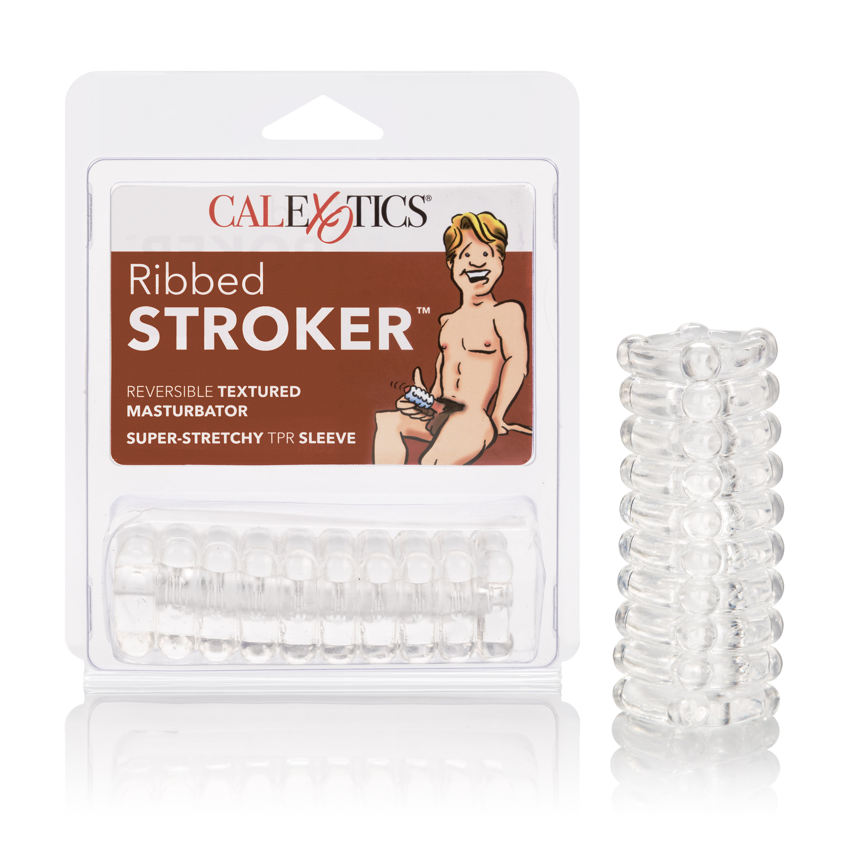 CalExotics - Ribbed Stroker Masturbator - Masturbation Aids for Males
