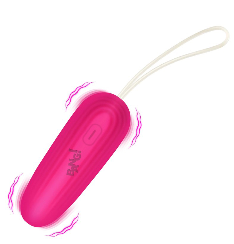 XR Brands - Silicone Vibrating Egg - Pink - Vibrators
