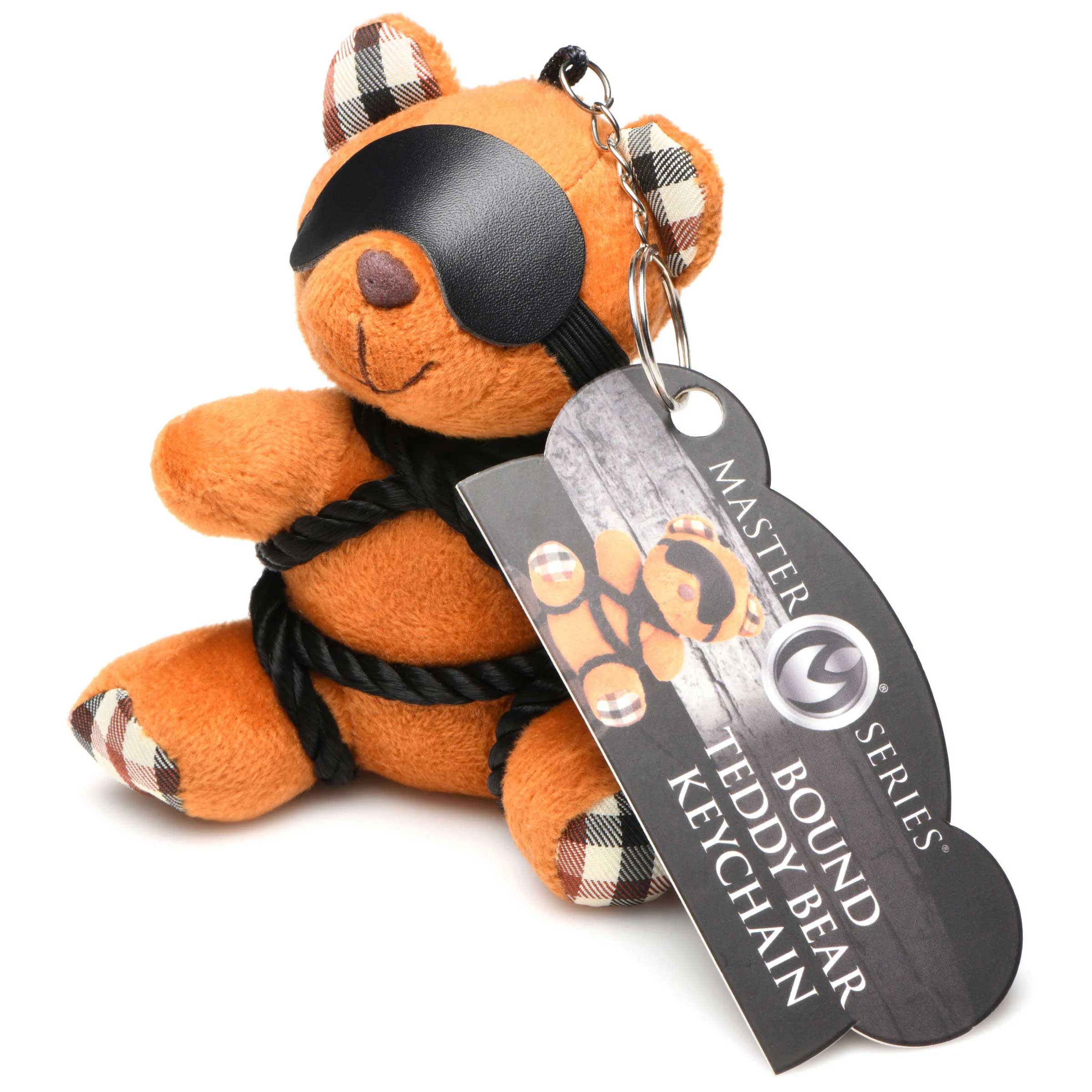 XR Brands - Rope Teddy Bear Keychain - Bachelor & Bachelorette Items