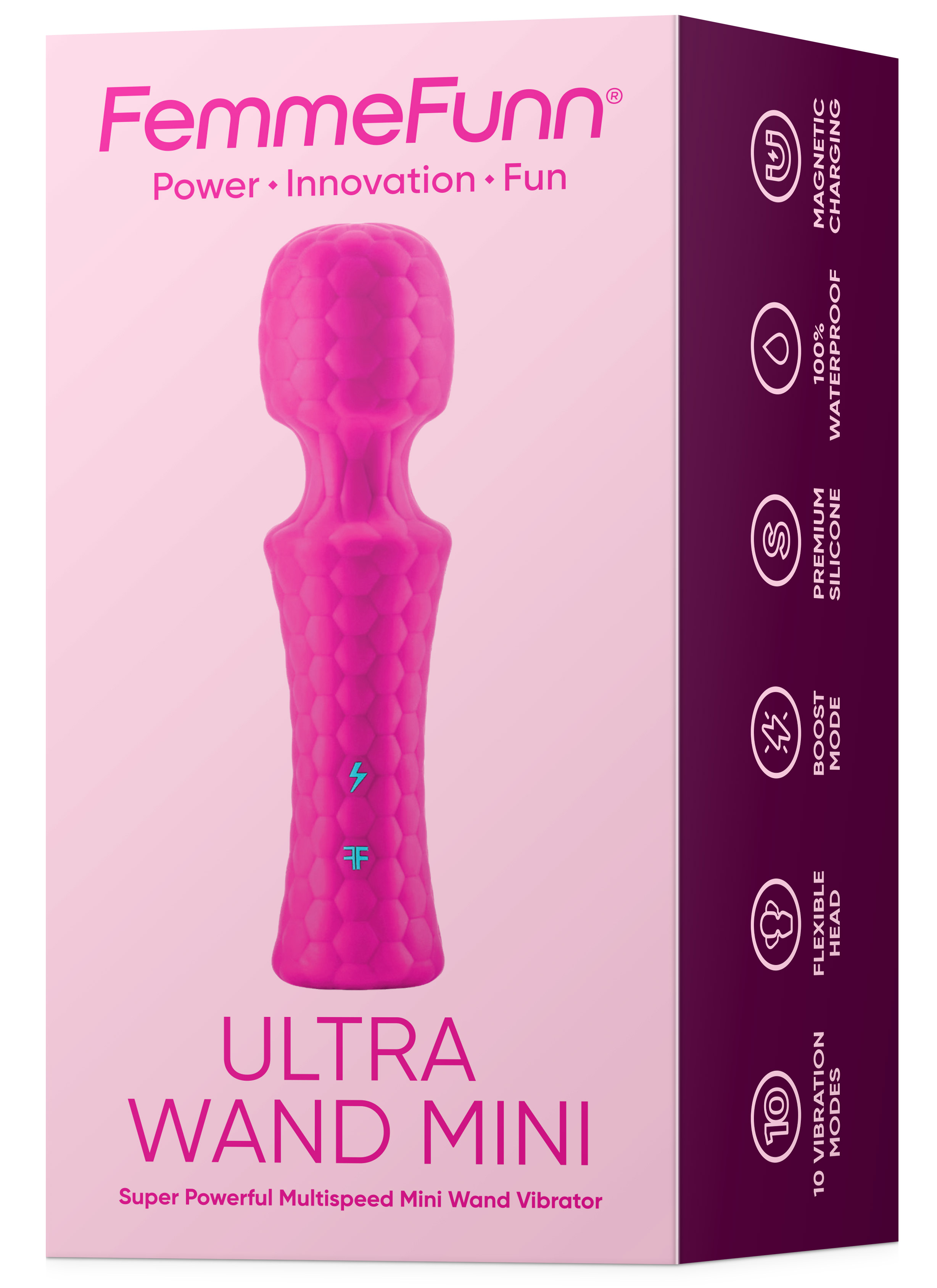 Femme Funn - Ultra Wand Mini - Pink - Clit Stimulators