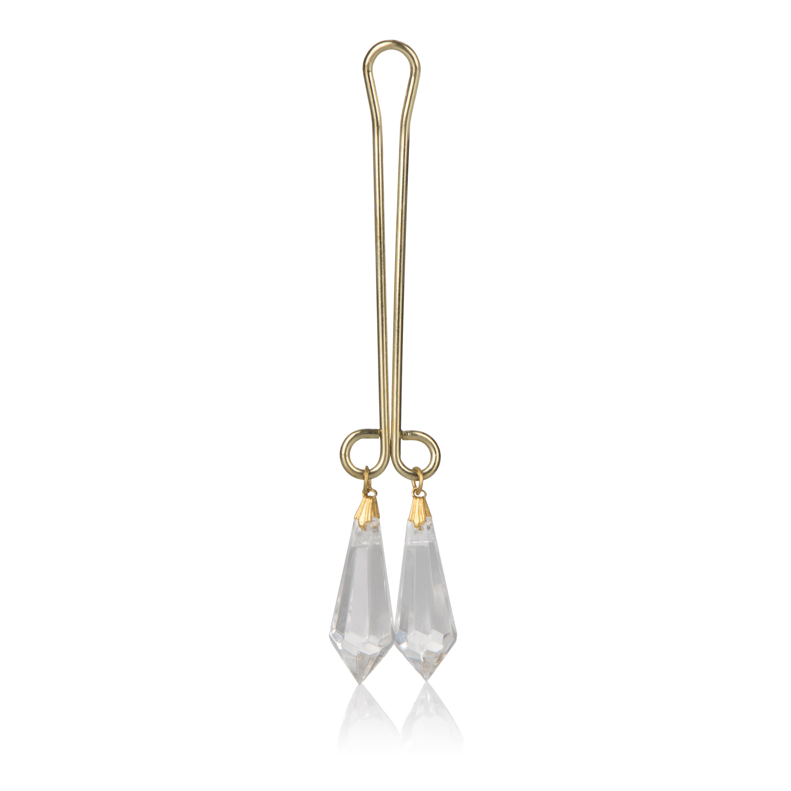 CalExotics - Intmate Play Clitoral Jewelry - Crystals - Body Jewelry (Non Piercing)