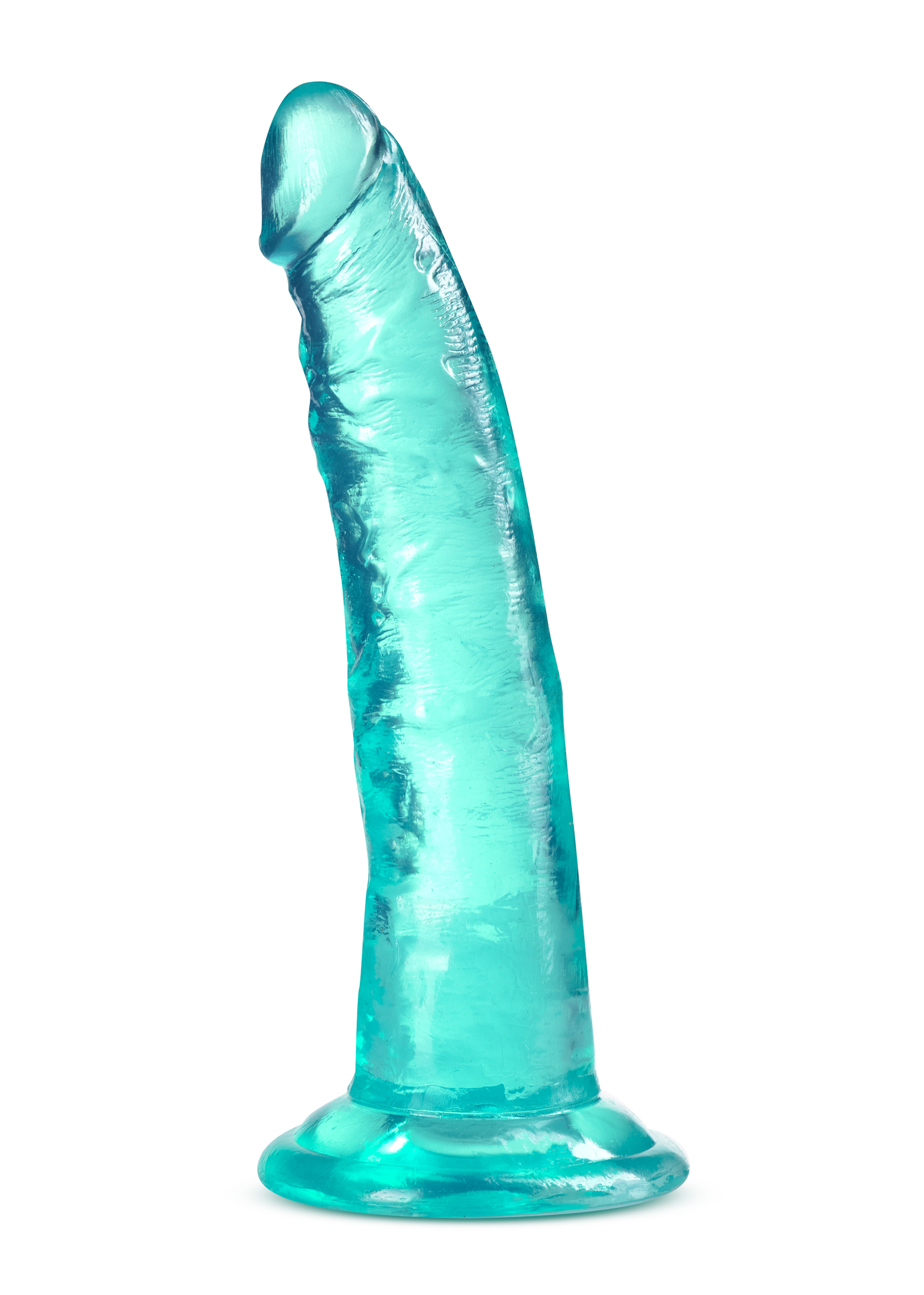 Blush - B Yours Plus Lust n'' Thrust 7 in. Dildo Teal - Dildos - TPE/TPR/Elastomers