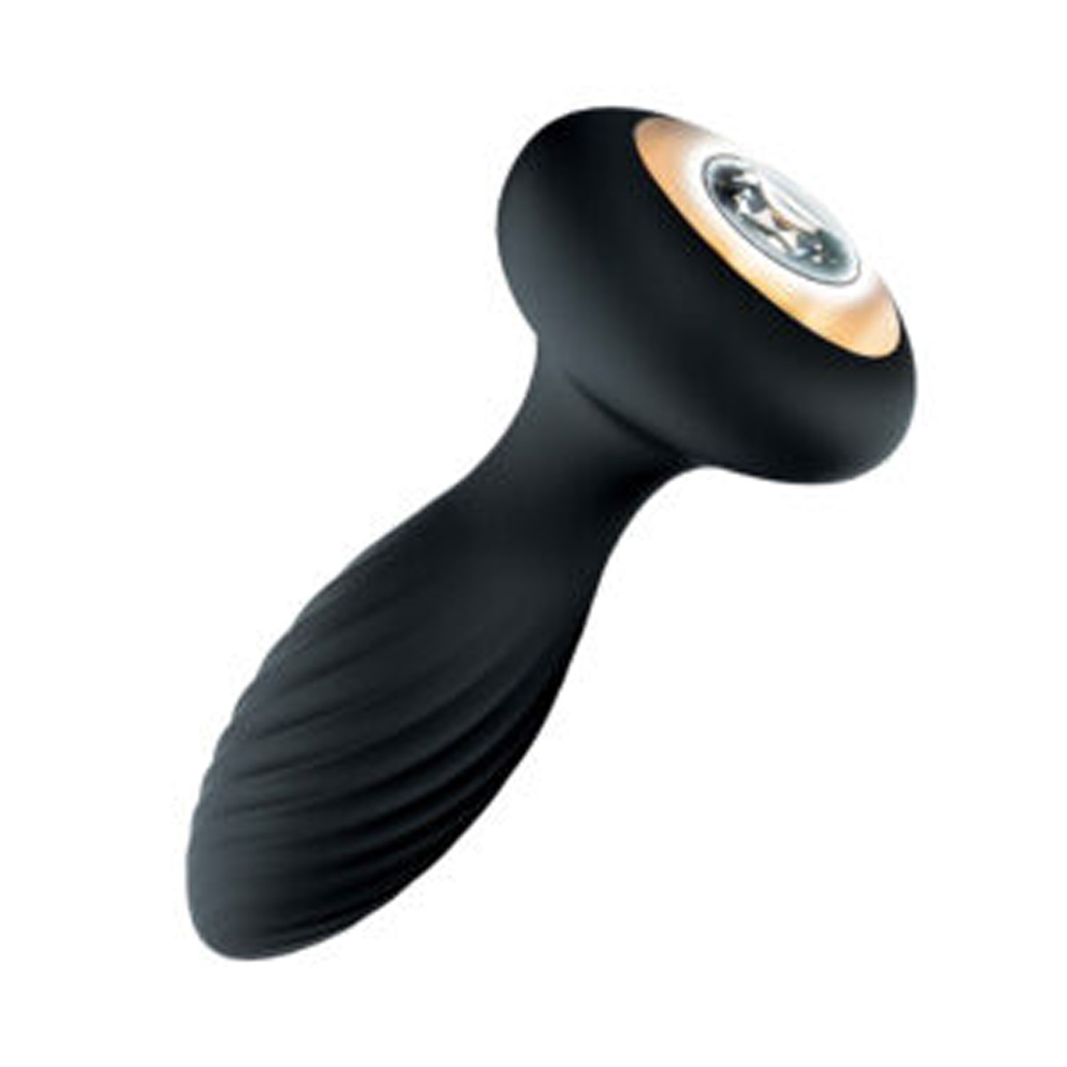 Nasstoys - Goddess Diamond Vibrating Plug Black - Anal Toys & Stimulators - Silicone