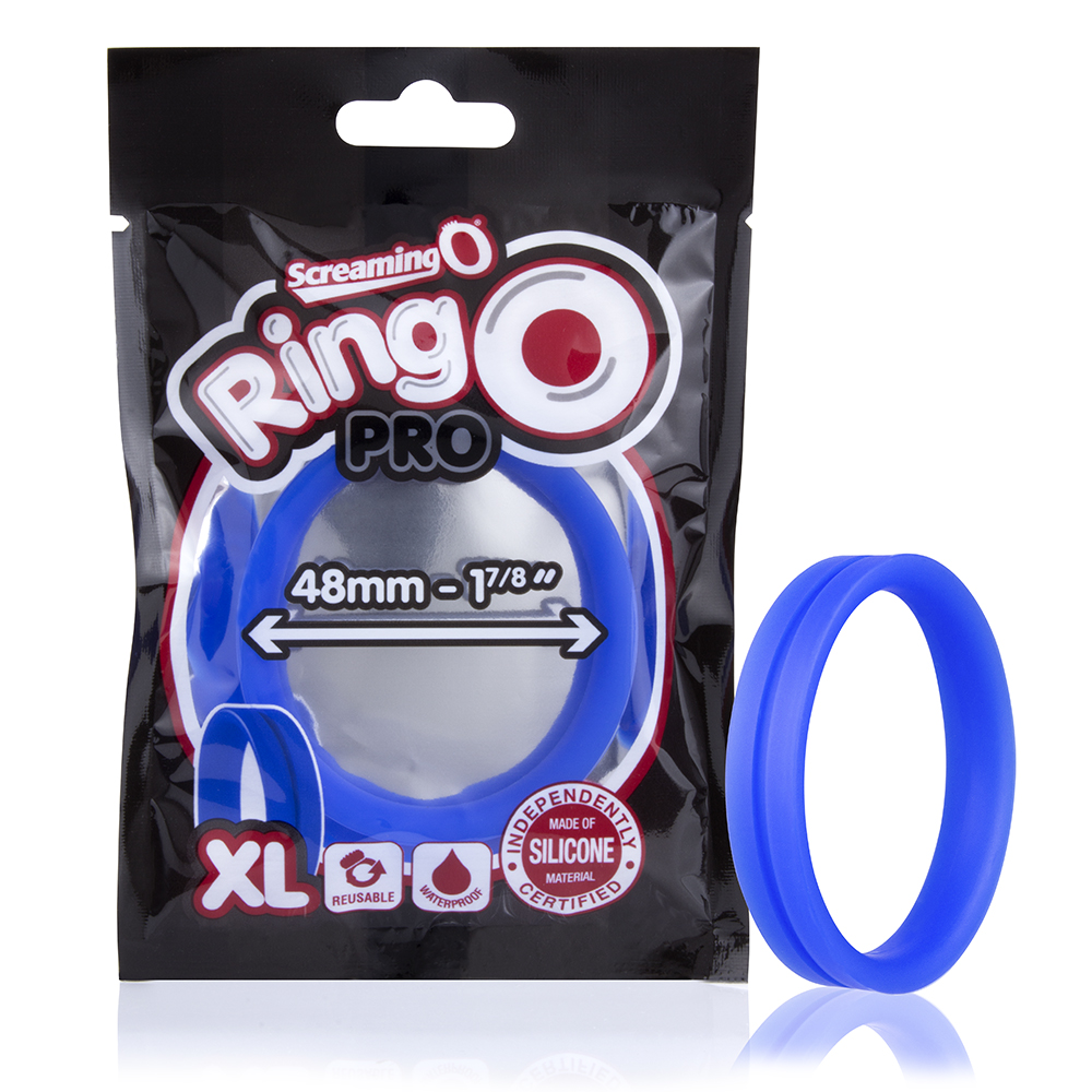 Screaming O - Screaming O RingO Pro XL Blue - Cockrings - Silicone