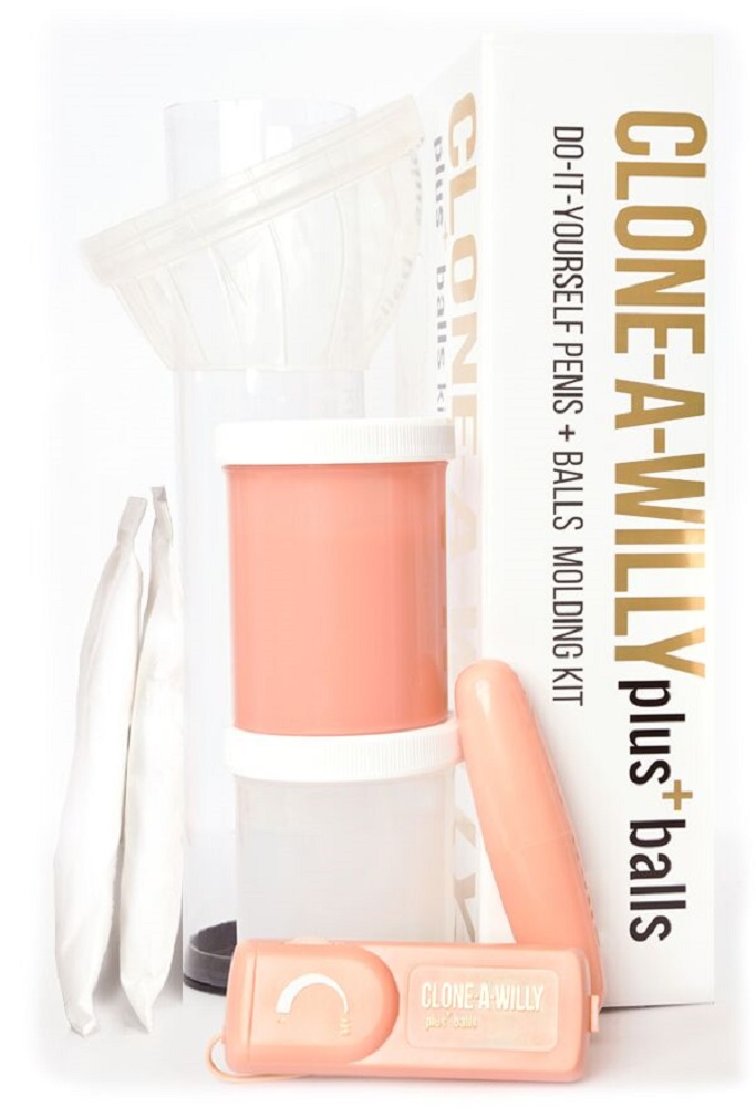 Clone-a-Willy - Clone-a Willy Plus Balls Kit - Light Skin Tone - Dildos
