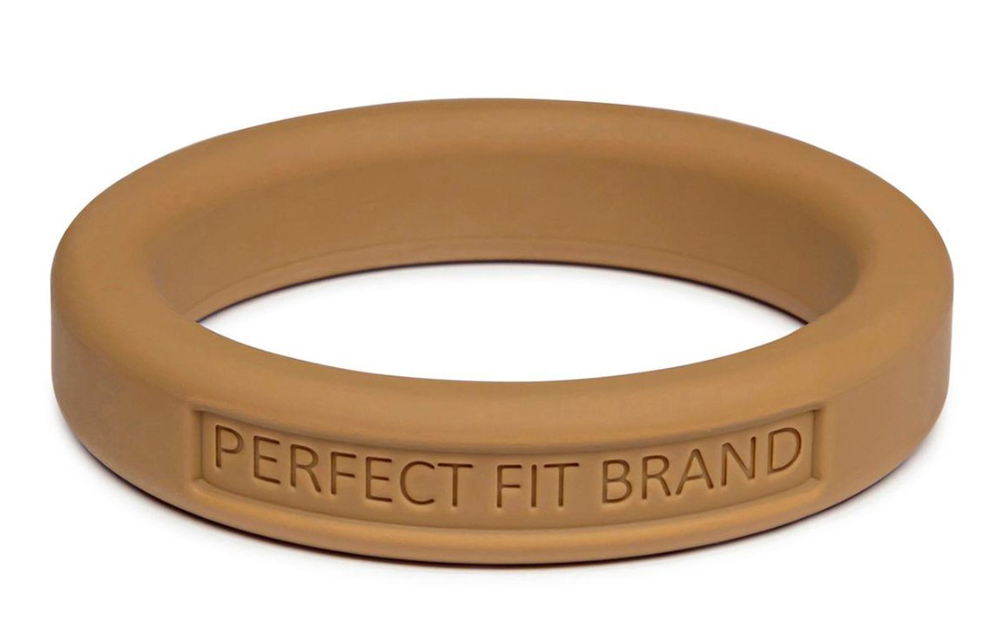 Perfect Fit - Hefty Ring 1.75 44mm Silicone - Gold - Cockrings