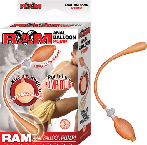 Nasstoys - Ram Anal Balloon Pump - Flesh - Anal Toys & Stimulators