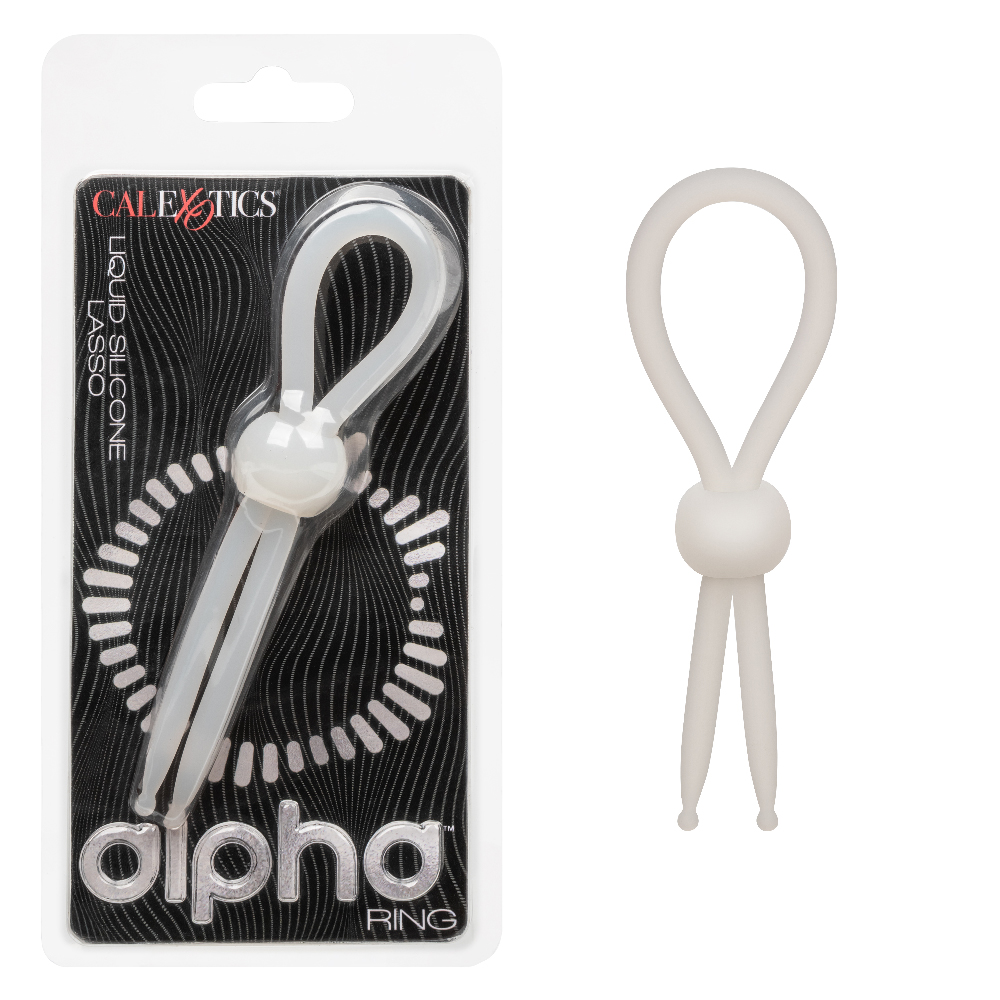 CalExotics - Alpha Liquid Silicone Lasso - Natural - Cockrings