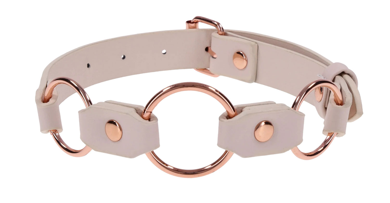Sportsheets - Peaches 'N Creame Ring Day Collar - Bondage & Fetish Toys