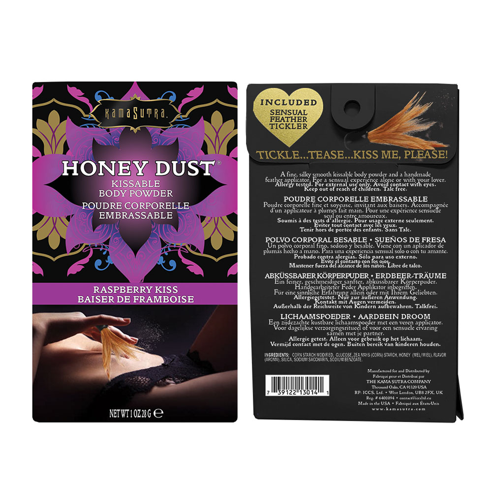 Kama Sutra - Honey Dust Raspberry Kiss 1 Oz - Bath & Body