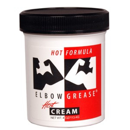 B. Cummings - Elbow Grease Hot Cream - 4 Oz. - Lubricants, Creams & Glides
