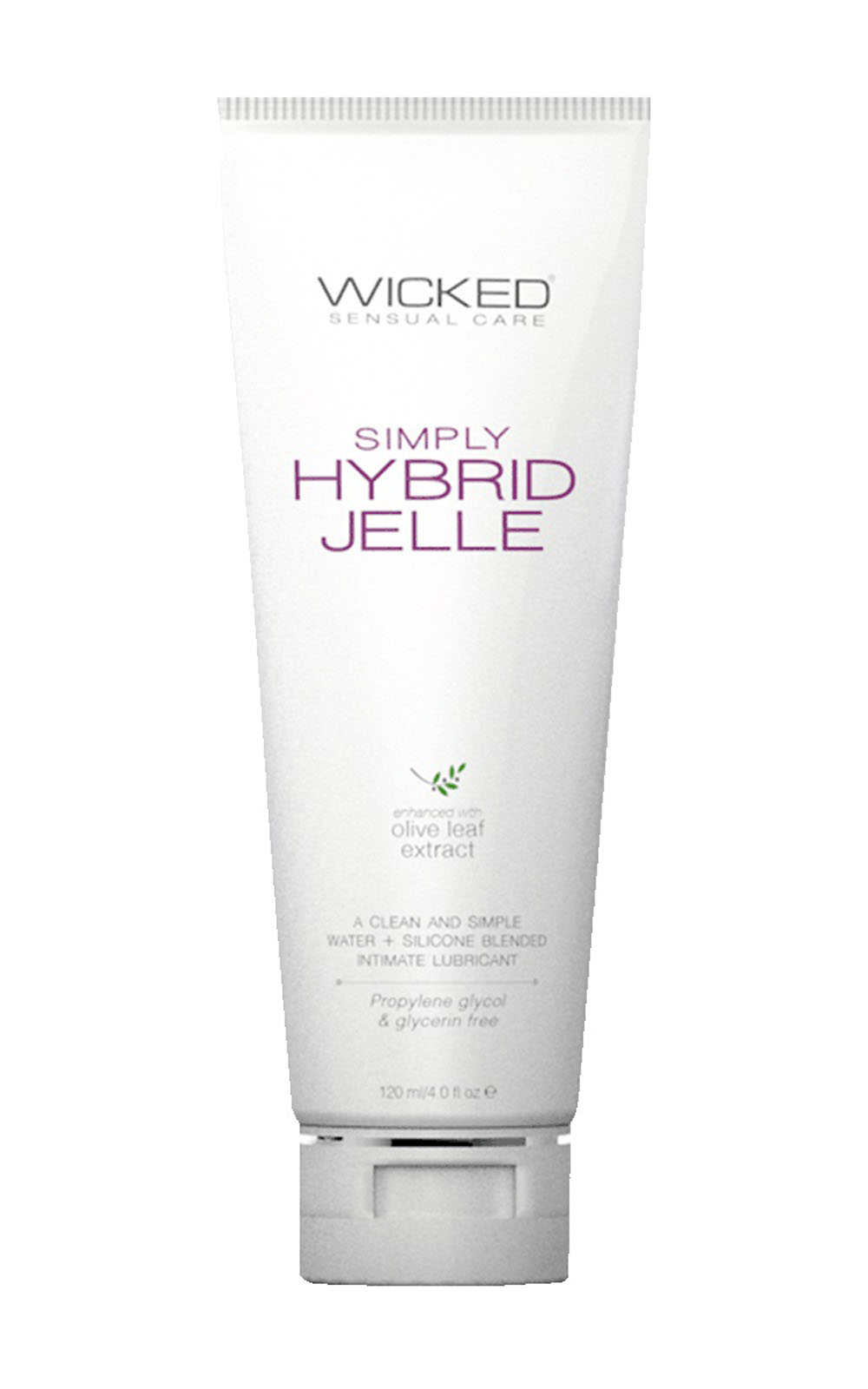 Wicked Wicked Simply Hybrid Jelle Lubricant 4 oz.