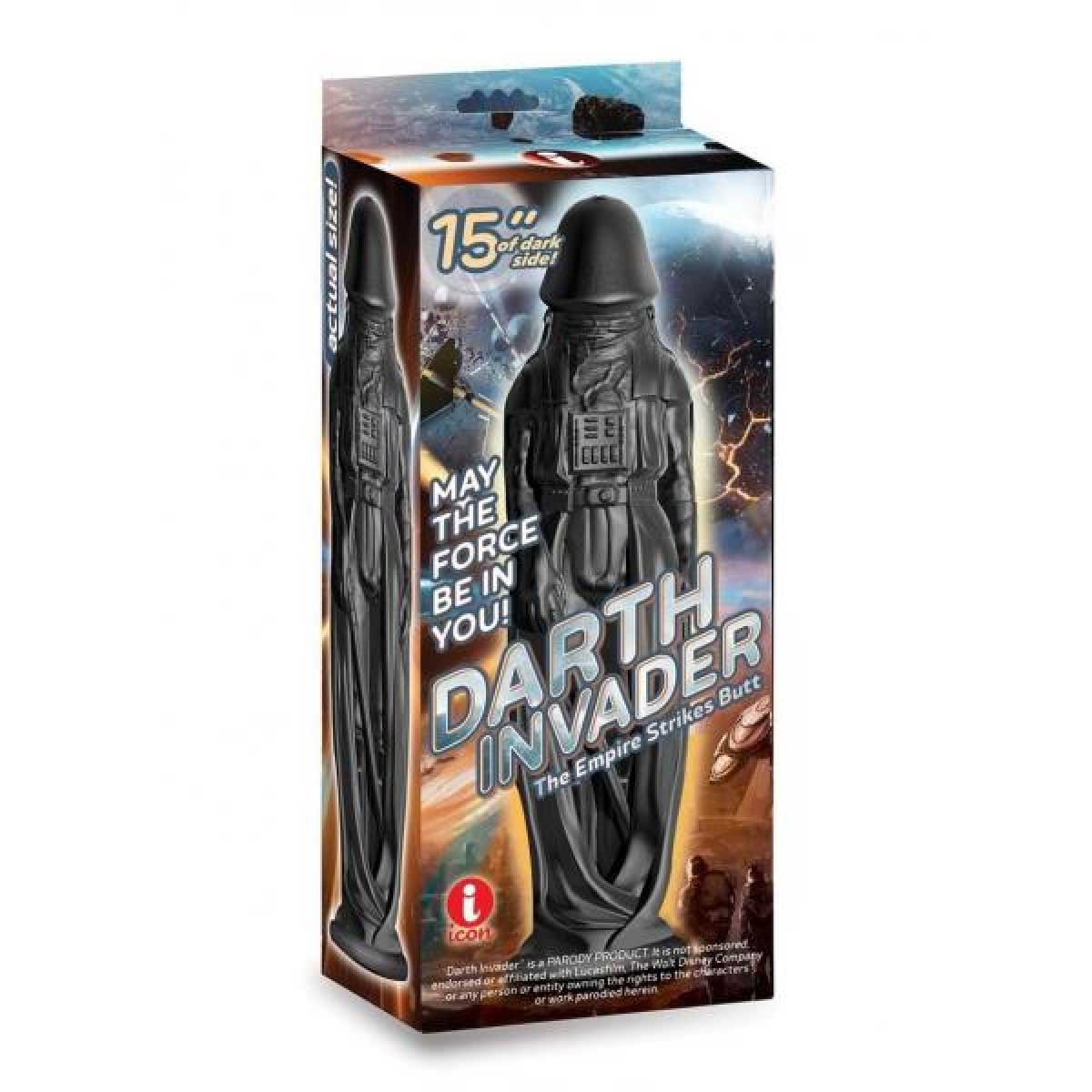 Icon Brands - Darth Invader - Black - Dildos & Dongs