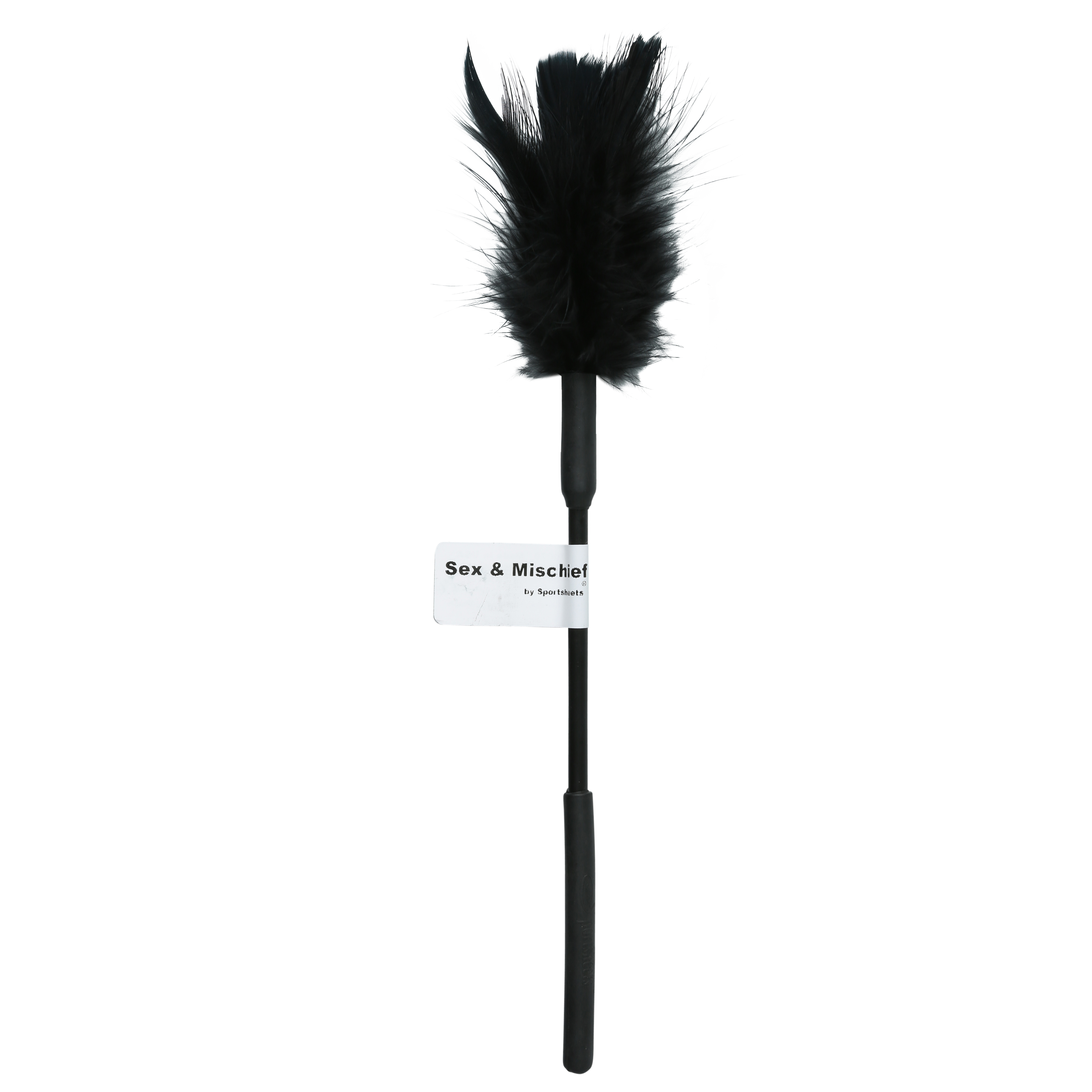 Sportsheets - Sex and Mischief Feather Tickler - Black - Bondage & Fetish Toys