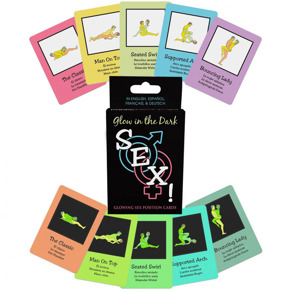 Kheper Games - Glow-in-the-Dark Sex Cards - Novelties & Games