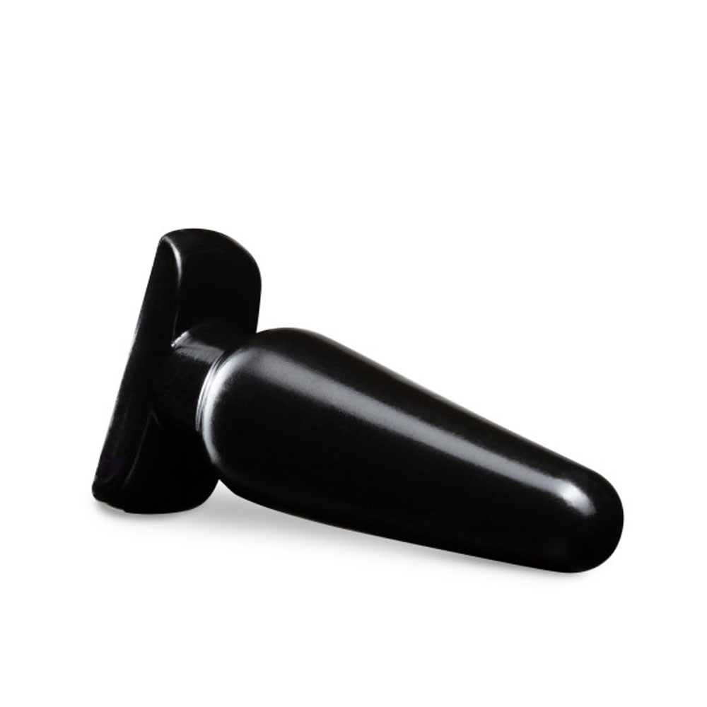 Blush - Anal Adventures - Basic Anal Plug - Large - Black - Anal Toys & Stimulators