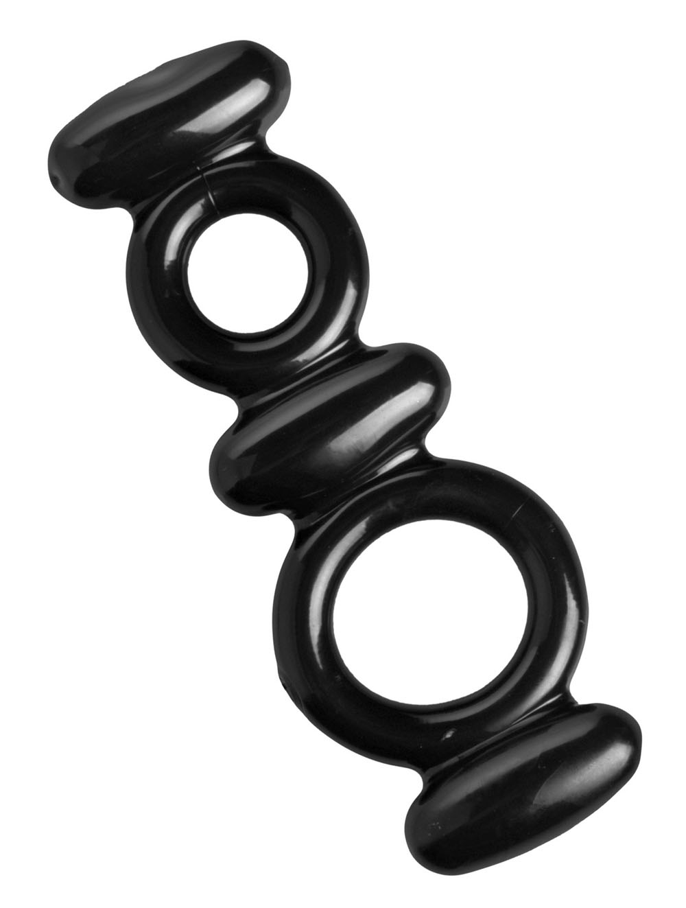 XR Brands - Dual Stretch to Fit Cock and Ball Ring - Cockrings