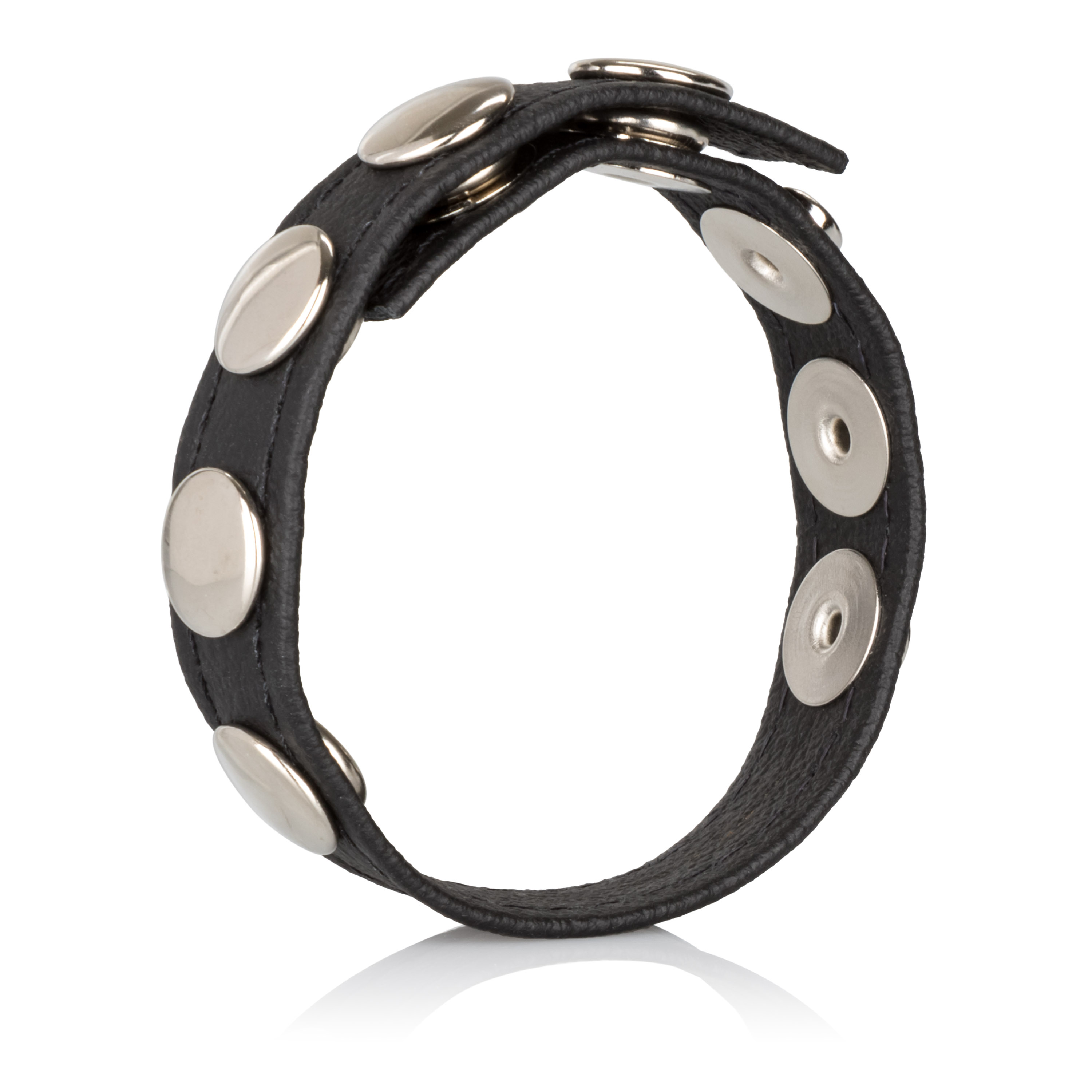 CalExotics - Leather Multi-Snap Ring - Cockrings